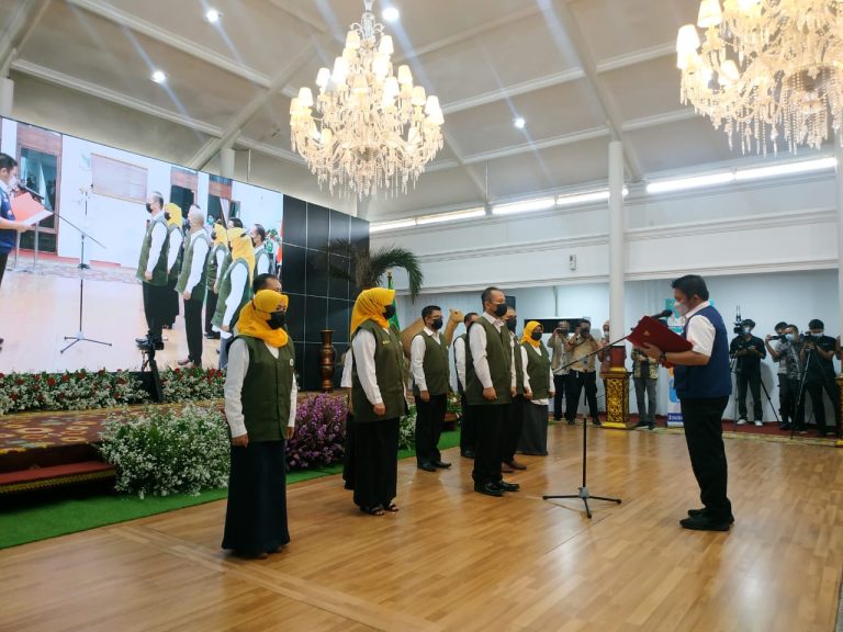 Pelantikan dan Pengukuhan Forum DAS Sumsel 2021 – 2026 dan Launching Aplikasi SONGKET: Sinergi untuk Pengelolaan DAS dan Pengendalian Karhutla yang Terpadu